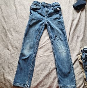 George -- Blue Straight Leg Cut Boys Jeans